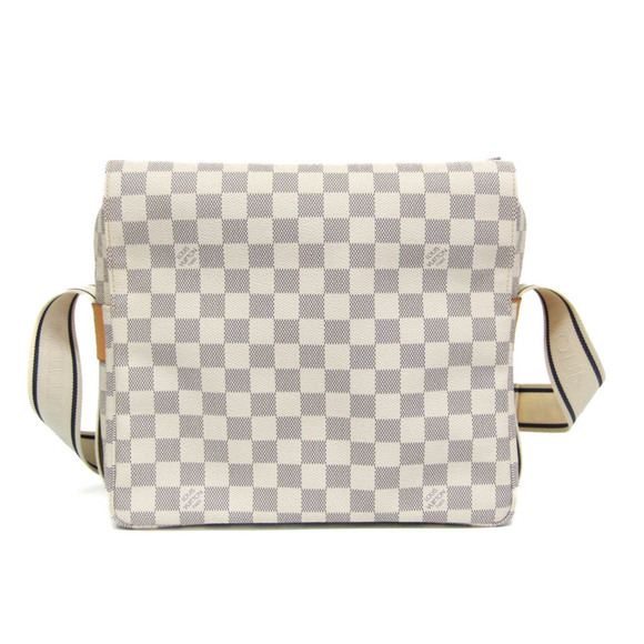 Louis Vuitton Damier Azur Naviglio N51189 Women,Men Shoulder Bag Off-white - Picture 1 of 16